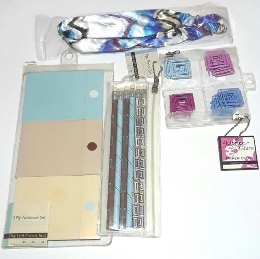 Vintage Workin On It Stationary Bundle